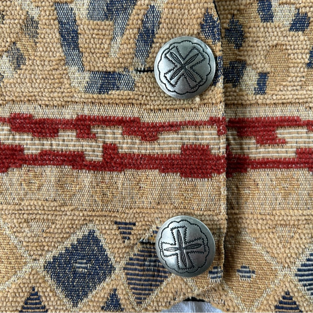 Vintage '90s Aztec Southwestern Western Vest Boho
Rodeo Yellowstone Concert - Picture 6 of 10